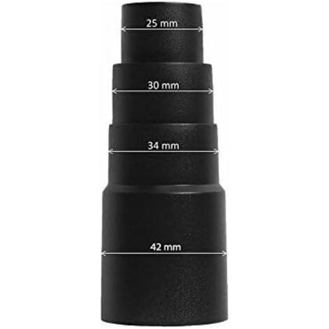 Adaptateur/réducteur pour outil aspiration poussière par exemple pour ponceuse, scie sauteuse, scie circulaire, scie circulaire de table, ponceuse vibrante, ponceuse excentrique, perceuse, etc.