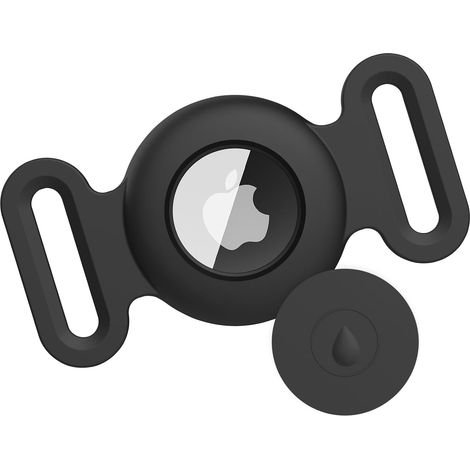 3 étanche silicone Airtag housse, Hunde- et Katzenhalsbänder compatible avec Apple AirTag GPS Finder Anti-Verlust Gerät (1/5)