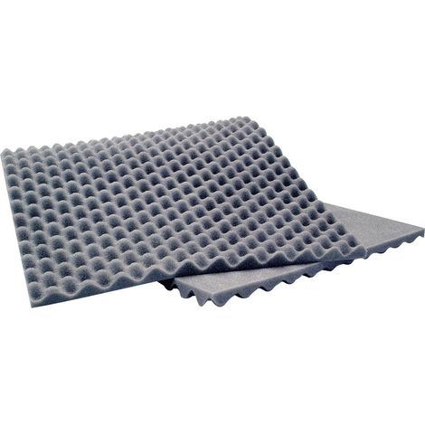 Sinuslive 10076 Akustikschaumstoff (L x B x H) 90 x 40 x 2 cm Polyurethan