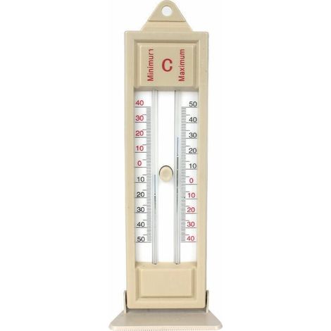 Thermomètre extérieur numérique pour serre – Enregistrement max-min – Dimensions 230 x 85 x 20 mm – Verre et plastique durable (1/3)