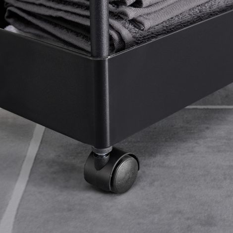 Mömax Rollwagen Sandro Schwarz Metall/Kunststoff (1/5)