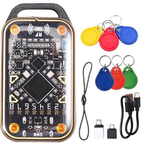 Verbesserter Chameleon Ultra Smartcard-Emulator + RFID-Schlüsselanhänger-Chip-Leser 3xUID/CUID 125K 13,56M (1/5)