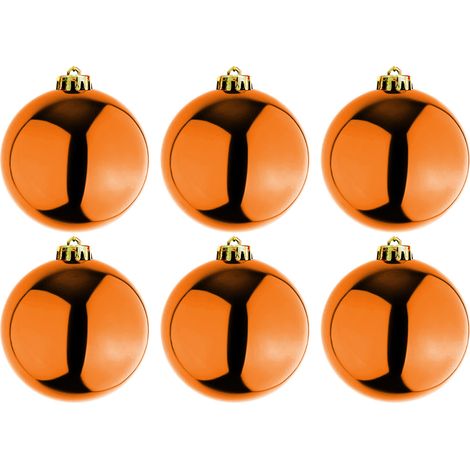 6 Stück XL Baumkugel orange Ø 15cm-MYW99829-6-orange (1/3)