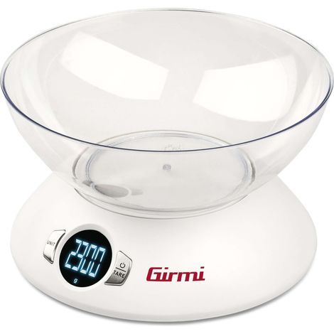 Bilancia da Cucina Digitale Bianca Max 5 KG Bianca PS0401 Girmi