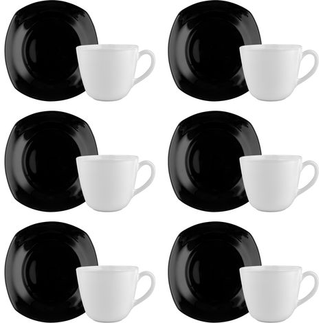 Set di tazzine e piattini da caffè Florina Velvet, 6/12