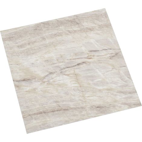 vidaXL Flooring Planks 5.11 m² 55 pcs PVC Brown and Beige
