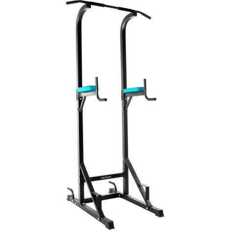 Cecotec Station de Musculation Multifonction Drumfit PullUps 4000 Power Tower Tour. Rack de Traction et de Fonds
