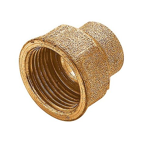 Raccordo manicotto dritto bronzo 1" x 22 a saldare femmina FRABO