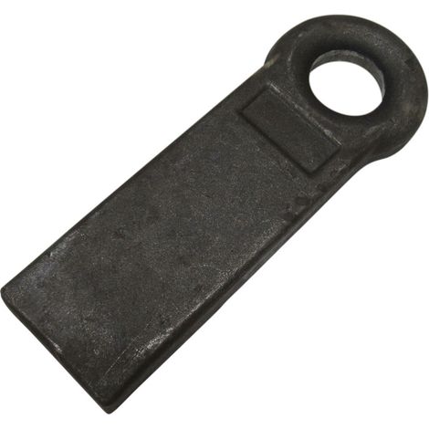 Straight Trailer Hitch Eye Heavy Duty 12" EN16T (112 Ton Weld On High Tensile Towing Ring) (1/5)