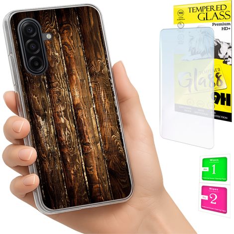 Custodia per Samsung Galaxy A17 5G, cover fotografica, cover posteriore + vetro 9H (1/5)