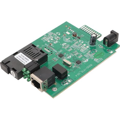 Émetteur-récepteur Ethernet fibre SC 100 Mbps Tx1550 nm/Rx1310 nm, fibre monomode, port RJ45, convertisseur fibre vers Ethernet (1/5)