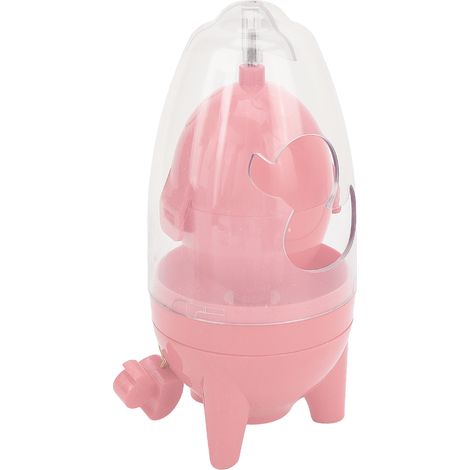 Tourne-œufs avec protection optimale, coussinet en silicone alimentaire pour mélanger le blanc et le jaune d'œuf, utilisation simple, secoueur à œufs rose pour la maison (1/5)