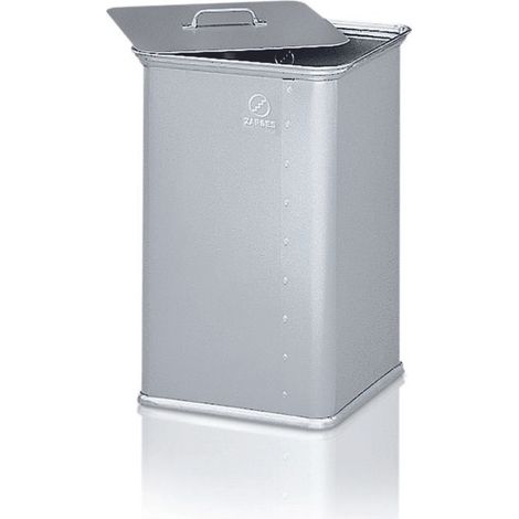ZARGES Abfallsammler, eloxiert 39 Liter (1/3)