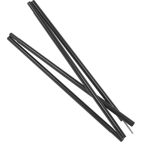Abri de tente extérieur en fer de 2 m avec poteaux pliables pour la randonnée et le camping (1/5)