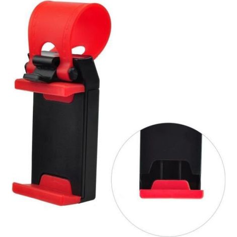 Support Voiture Pour Tablettes - 7 À 10 Pouces - Fixation Pare-Brise Et Appuie-Tête - Noir (1/3)