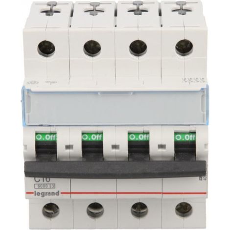 Disjoncteur 4P C 16A 6kA AC S304 TX3 403562
