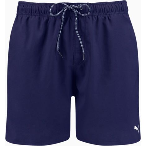 Puma SWIM Badehose für Herren, mittellang, marineblau, Artikelnummer 90766001, Größe XL