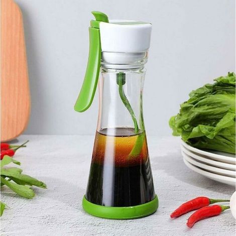 101-200ml Mélangeur Vinaigrette en Verre Manuel Vinaigrette Shaker Mini Agitateur de Vinaigrette pour Marinades et Vinaigrettes (1/5)