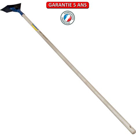 Zappa a 5 lame – manico in legno da 150 cm – attrezzo per diserbo OUTILS PERRIN