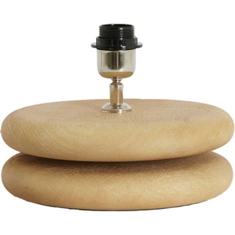 Tischlampe - natürlich - Eboli - holz - einzelne leuchte - E27 - (1/4)