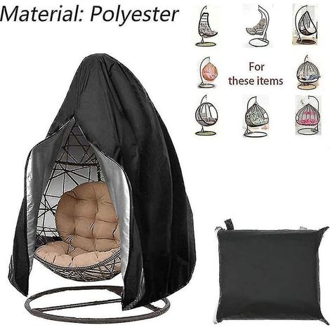 Copertura protettiva impermeabile e anti-UV/vento per dondolo giardino Oxford 210D (1/5)