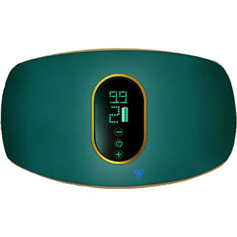 Ceinture abdominale haute fréquence vibration - Pétrissage uniforme USB - Infrarouge lointain - Amincissement vert