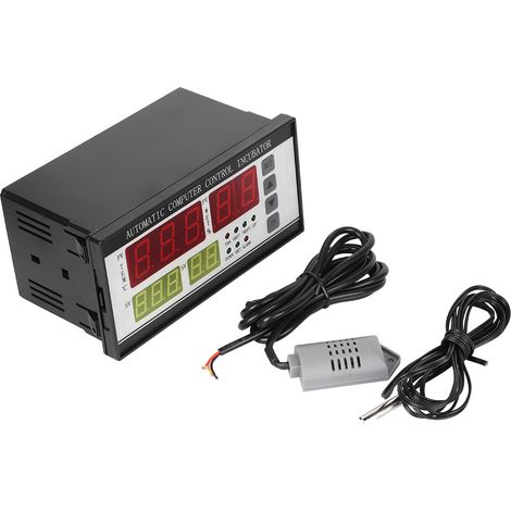 1 Contrôleur température humidité, écran LCD, retournement automatique œufs, incubateur avicole (1/5)