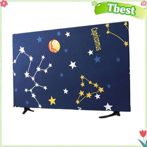HURRISE Couverture télévisée Couverture de télévision Protecteur de télévision élastique conditionnement Constellation 65 pouces (1/5)