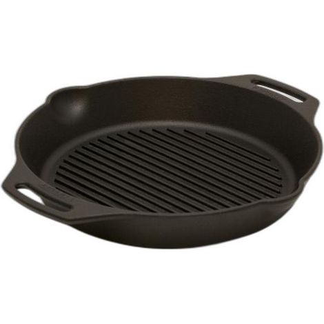 Petromax Grill-Feuerpfanne gp30h mit Henkeln Gusseisen Pfanne 2,5 Liter 30 cm (1/4)