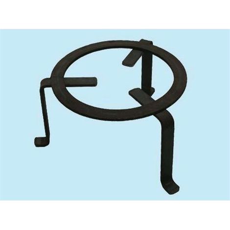 Treppiedi Tondo In Ferro Piatto Grezzo A 3 Zampe   25 Cm 1pz