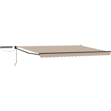 Elektrische ausziehbare Markise Beige 4,5 × 3 m (1/5)