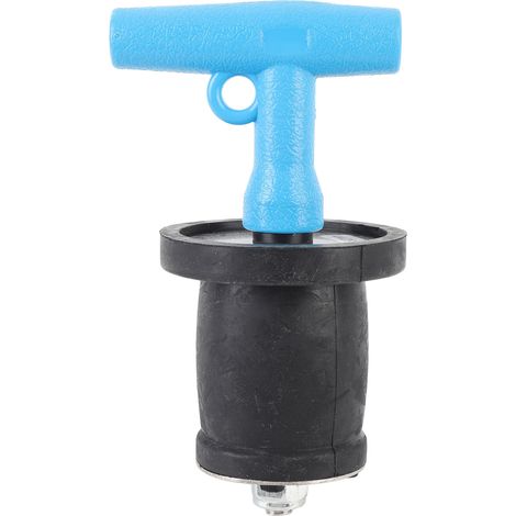 Ortviai Bouchon d’Évacuation Maritime en Caoutchouc T-Handle IMPA232482 pour Orifices de 52 à 75 mm (1/5)