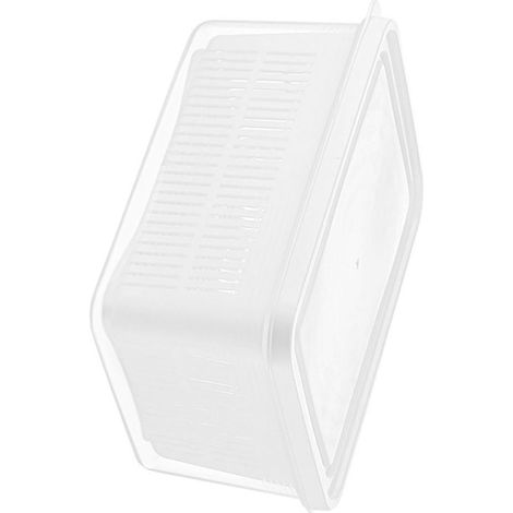 Double-Tier Vegetable Washing Basket, Kitchen Colander (1/5)