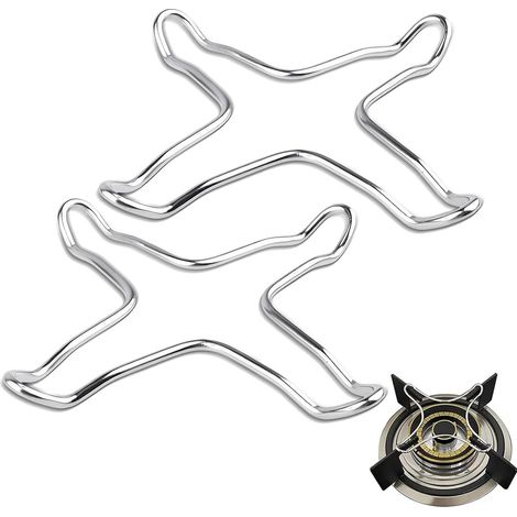 Ensemble de deux supports universels pour cuisinière, support pour cuisinière à gaz, support pour ustensiles de cuisine (1/5)