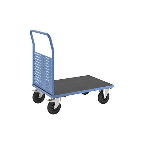 eurokraft pro Carrello a pianale con 1 parete forata alta (1/2)