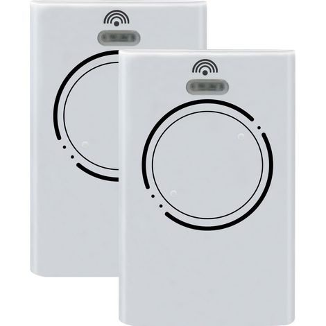 Lot de 2 pour Télécommande XT2 868 SLH 787009 2 Canaux Portes de Garage Motorisation Portail (1/5)