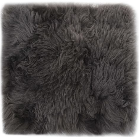 Coussins de chaise lot de 2,Coussins d'extérieur Gris clair 40x40cm Mouton véritable CFW448825 (1/5)