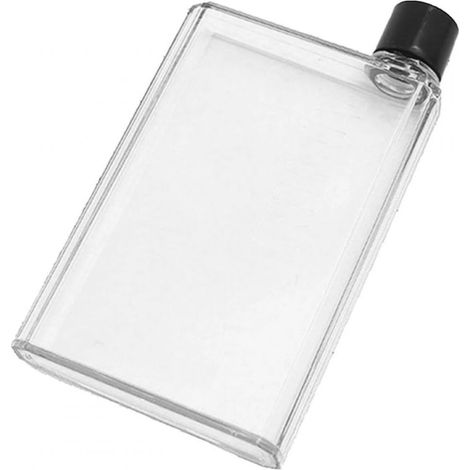 Gourde Fokelyi, 750 ml, design fin, étanche, transparente - Gourde Fokelyi, 750 ml, design fin, étanche, transparente (1/5)