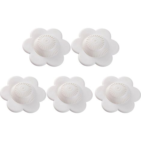 Lntyq Capuchons de vidange de douche, Bouchons de vidange pour baignoire, Mignon collecteur de vidange de cheveux avec bouchon de vidange à ventouse, Bouchons de vidange à ventouse pour évier de 5 (1/5)
