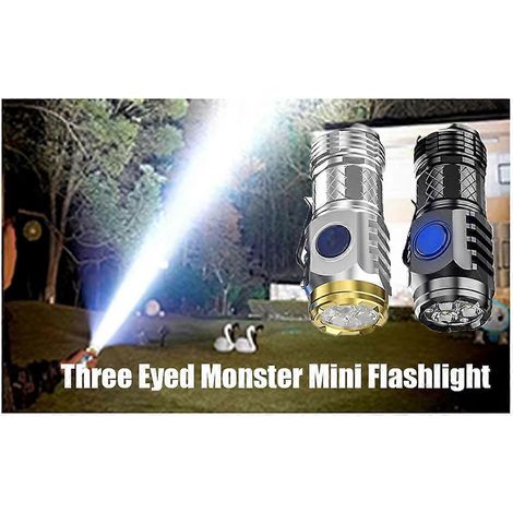 Lot de 2 mini lampes torches flash ultra-puissantes (1/5)