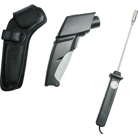 testo 830 T2 Set Infrarot-Thermometer Optik 12:1 -30 - +400 °C Kontaktmessung (1/5)