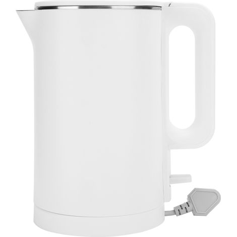 Bouilloire électrique 1,7 L en acier inoxydable à double paroi anti-brûlure pour usage domestique (220 V australiens) (1/5)