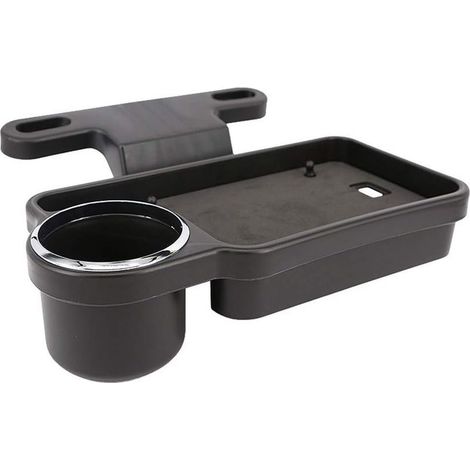 Support d'eau/boisson de voiture, conception pliante, porte-gobelet de siège arrière de voiture,Boîte de rangement de plaque de voiture,support de tablette,organisateur de compartiment de boissons-Fei (1/5)
