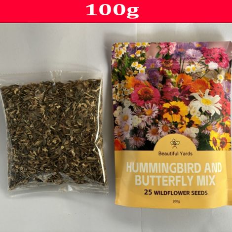Mélange de graines de fleurs sauvages 100g – 25 variétés annuelles et vivaces pour prairie fleurie et jardin (1/2)