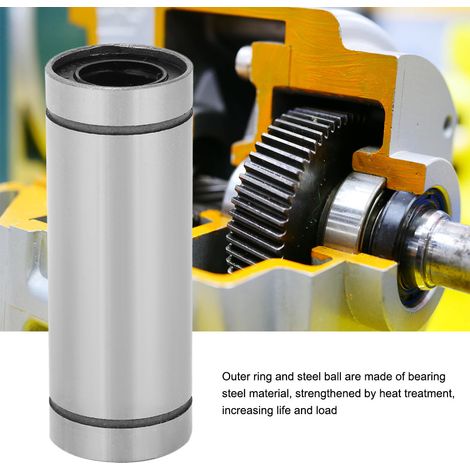 Palier de mouvement linéaire en acier haute précision pour l'automatisation industrielle LM10LUu LM12LUu LM13LUU(LM12LUU ) (1/3)