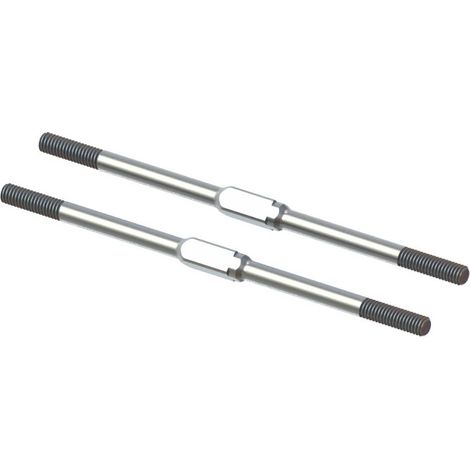 Steel Turnbuckle M4x95mm Silver (2)