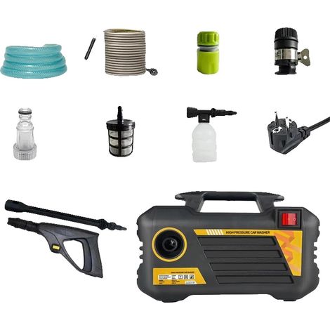 Laveur de voiture, haute pression, design portable, Prise EU (1/2)