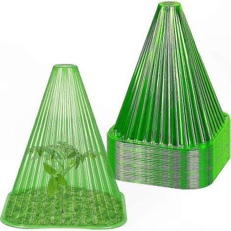 Cloche de protection végétale en forme de cloche, réutilisable, bouclier anti-nuisibles et faune, pour jardin et potager. (1/5)