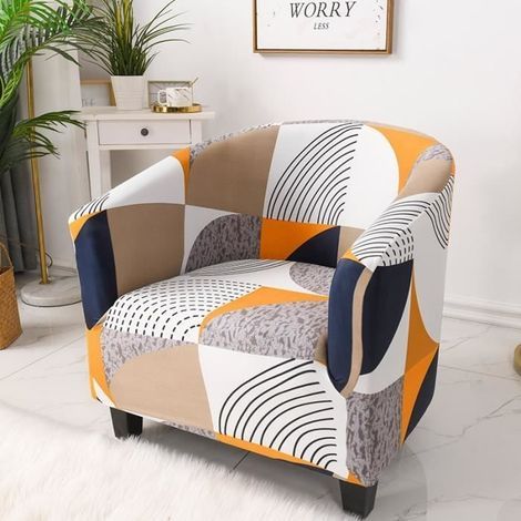 (Variabler) Sesselbezug – Silberfuchs – Stretchmaterial – Samt – Staubdicht – Modernes Design (1/4)