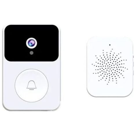 Sans fil Smart X9 HD 1080P vidéo sonnette caméra nuit interphone visuel sonnette IR alarme caméras de sécurité stockage en nuage (1/5)